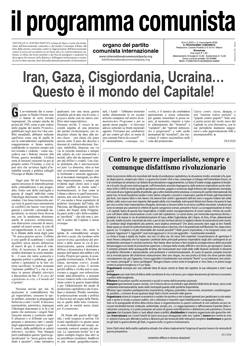 Il Programma comunista